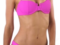 Cargar y reproducir el video en el visor de la galería, Video: Rio De Sol Sostén Top St-Tpz-Pink Balconet