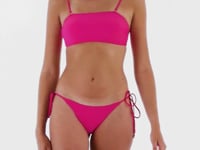 Cargar y reproducir el video en el visor de la galería, Video: Rio De Sol Bragas Bottom Amaranto Ibiza-Comfy