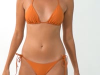 Cargar y reproducir el video en el visor de la galería, Video: Rio De Sol Bragas Bottom Ocre Lacinho