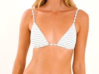 Cargar y reproducir el video en el visor de la galería, Video: Rio De Sol Bragas Bottom Linea-White Cheeky-Tie