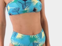 Cargar y reproducir el video en el visor de la galería, Video: Rio De Sol Sostén Top Flower Geometric Reto