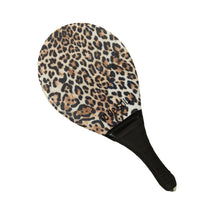Cargar imagen en el visor de la galería, Product Front: Rio De Sol Raqueta De Playa Beach Bat Rds Leopardo