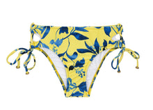 Cargar imagen en el visor de la galería, Product Front: Rio De Sol Bragas Bottom Lemon Flower Transpassado