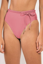 Cargar imagen en el visor de la galería, Gallery: Rio De Sol Bragas Bottom Shimmer-Confetti Belted-High-Waist
