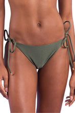 Cargar imagen en el visor de la galería, Gallery: Rio De Sol Bragas Bottom Shimmer-Croco Cheeky-Tie