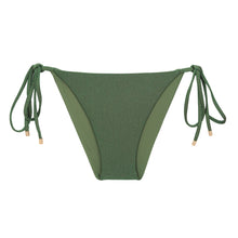 Cargar imagen en el visor de la galería, Product Front: Rio De Sol Bragas Bottom Shimmer-Croco Lacinho