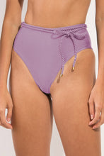Cargar imagen en el visor de la galería, Gallery: Rio De Sol Bragas Bottom Shimmer-Harmonia Belted-High-Waist
