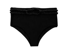 Cargar imagen en el visor de la galería, Product Front: Rio De Sol Bragas Bottom St-Tpz-Black Hotpant-High