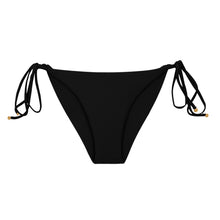 Cargar imagen en el visor de la galería, Product Front: Rio De Sol Bragas Bottom Touch-Black Cheeky-Tie