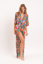 Cargar imagen en el visor de la galería, Image 04: Rio De Sol Vestido De Playa Jungle Long Dress