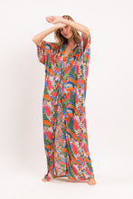 Cargar imagen en el visor de la galería, Image 08: Rio De Sol Vestido De Playa Jungle Long Dress