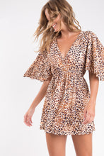 Cargar imagen en el visor de la galería, Image 05: Rio De Sol Mini Dress Leopard Mini Dress
