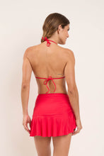 Cargar imagen en el visor de la galería, Model Back: Rio De Sol Falda De Playa Mini Skirt Rouge