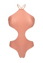 Cargar imagen en el visor de la galería, Product Front: Rio De Sol Una Pieza Rose Body Decote