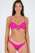 Cargar imagen en el visor de la galería, Gallery: Rio De Sol Conjunto Set Cotele-Amaranto Balconet-Pushup Lisboa