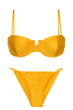 Cargar imagen en el visor de la galería, Product Front: Rio De Sol Conjunto Set Eden-Pequi Balconet Cheeky-Fixa