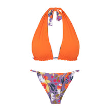 Cargar imagen en el visor de la galería, Product Back: Rio De Sol Conjunto Set Garden-Flower Verona Cheeky-Fixa
