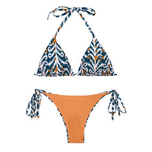 Cargar imagen en el visor de la galería, Product Back: Rio De Sol Conjunto Set Ikat Tri-Inv Ibiza