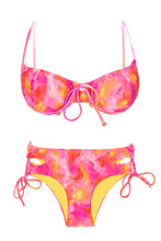 Cargar imagen en el visor de la galería, Product Front: Rio De Sol Conjunto Set Joyful Balconet-Tie Madrid