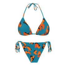 Cargar imagen en el visor de la galería, Product Front: Rio De Sol Conjunto Set Luma Tri-Inv Cheeky-Tie