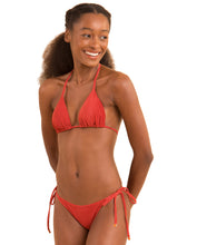 Cargar imagen en el visor de la galería, Gallery: Rio De Sol Conjunto Set Malibu-Chili Tri-Inv Cheeky-Tie