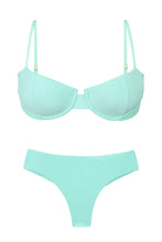 Cargar imagen en el visor de la galería, Product Front: Rio De Sol Conjunto Set Malibu-Menta Balconet Ciao