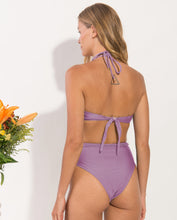 Cargar imagen en el visor de la galería, Image 06: Rio De Sol Conjunto Set Shimmer-Harmonia Twist Belted-High-Waist