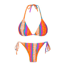 Cargar imagen en el visor de la galería, Product Front: Rio De Sol Conjunto Set Stripes Tri-Inv Ibiza