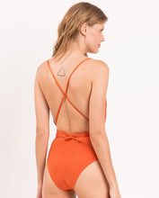 Cargar imagen en el visor de la galería, Image 07: Rio De Sol Una Pieza Shimmer-Paprica New Vegas