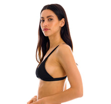 Cargar imagen en el visor de la galería, Image 08: Rio De Sol Sostén Top Cotele-Preto Tri-Fixo
