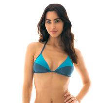 Cargar imagen en el visor de la galería, Gallery: Rio De Sol Sostén Top Galaxia Recorte Tri