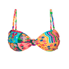 Cargar imagen en el visor de la galería, Product Front: Rio De Sol Sostén Top Love-Trip Bandeau-Joy