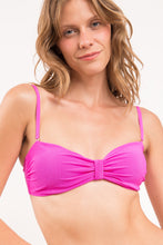 Cargar imagen en el visor de la galería, Image 12: Rio De Sol Sostén Top Malibu-Rosa Bandeau-Duo