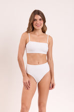 Cargar imagen en el visor de la galería, Image 07: Rio De Sol Sostén Top Memphis-White Bandeau-Reto