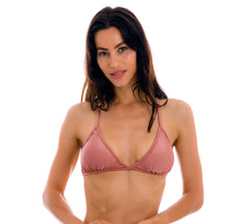 Cargar imagen en el visor de la galería, Image 10: Rio De Sol Sostén Top Palms-Blue Tri-Fixo