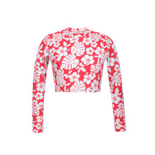 Cargar imagen en el visor de la galería, Product Front: Rio De Sol Sostén Top Pua-Hibiscus Reef