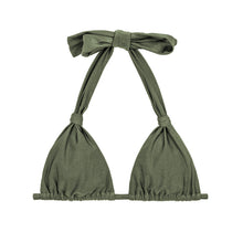 Cargar imagen en el visor de la galería, Product Front: Rio De Sol Sostén Top Shimmer-Croco Mel