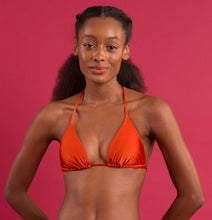 Cargar imagen en el visor de la galería, Image 09: Rio De Sol Sostén Top Shimmer-Paprica Tri-Inv