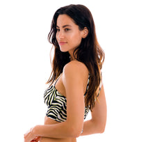 Cargar imagen en el visor de la galería, Image 08: Rio De Sol Sostén Top Wild-Black Balconet-Anna