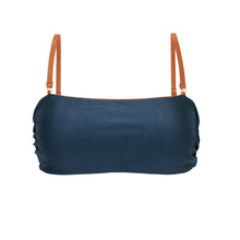 Cargar imagen en el visor de la galería, Product Back: Rio De Sol Sostén Top Nocciola Bandeau-Reto
