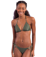 Cargar imagen en el visor de la galería, Gallery: Rio De Sol Conjunto Set Croco Tri-Inv Cheeky-Tie
