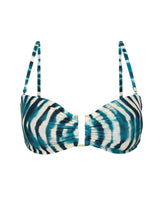 Cargar imagen en el visor de la galería, Product Front: Rio De Sol Sostén Top Azule Sara
