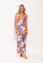 Cargar imagen en el visor de la galería, Image 02: Rio De Sol Vestido De Playa Garden-Flower Saida Yara
