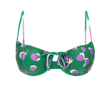 Cargar imagen en el visor de la galería, Product Front: Rio De Sol Sostén Top Happiness Balconet-Tie
