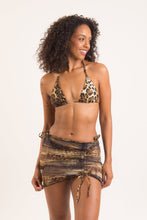 Cargar imagen en el visor de la galería, Image 03: Rio De Sol Falda De Playa Leo Skirt-Rushed
