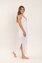 Cargar imagen en el visor de la galería, Image 03: Rio De Sol Vestido De Playa Memphis-White Saida Yara
