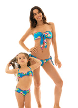 Cargar imagen en el visor de la galería, Model Back: Rio De Sol Traje De Baño De Dos Piezas Para Niña Hookeri Girl
