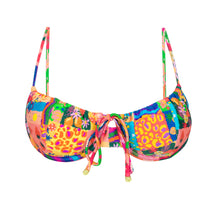 Cargar imagen en el visor de la galería, Product Front: Rio De Sol Sostén Top Love-Trip Balconet-Tie
