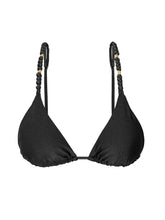 Cargar imagen en el visor de la galería, Product Front: Rio De Sol Sostén Top Shimmer-Black Lia-Noa
