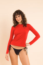 Cargar imagen en el visor de la galería, Image 08: Rio De Sol Sostén Rouge Rash-Guard
